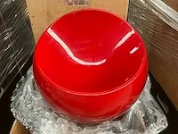 4x design balstoel finn stone - rood - afbeelding 1 van  7