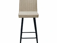 4x design barkruk beige boucle - afbeelding 1 van  6