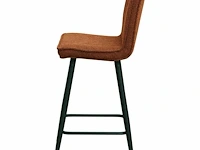 4x design barkruk koper boucle - afbeelding 3 van  7