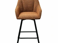 4x design barkruk terracotta - afbeelding 2 van  3