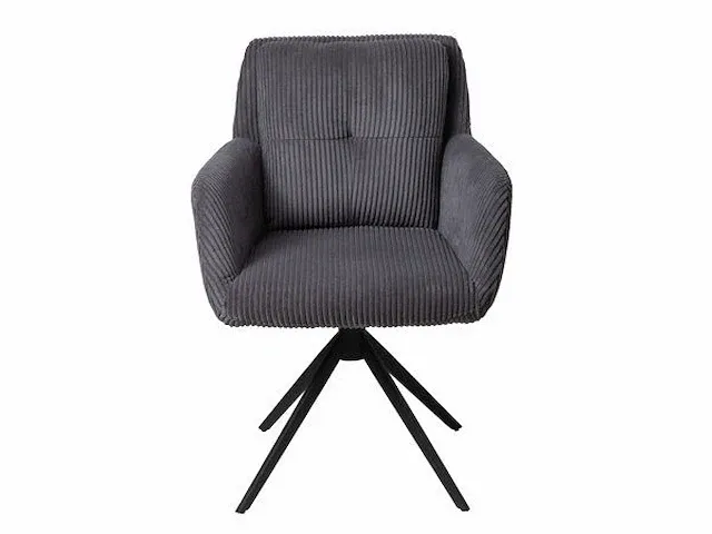4x design eetkamerstoel grijs - afbeelding 2 van  4