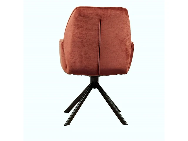 4x design eetkamerstoel red velvet - afbeelding 3 van  4