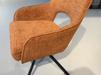 4x design eetkamerstoel tan brio - afbeelding 2 van  4