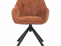 4x design eetkamerstoel tan brio - afbeelding 1 van  6