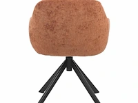 4x design eetkamerstoel tan brio - afbeelding 4 van  6