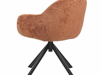 4x design eetkamerstoel tan brio - afbeelding 5 van  6