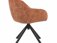 4x design eetkamerstoel tan brio - afbeelding 6 van  6