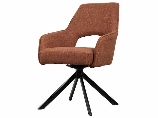 4x design eetkamerstoel tan - afbeelding 1 van  5