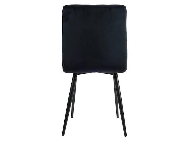 4x design eetkamerstoel zwart - afbeelding 4 van  4