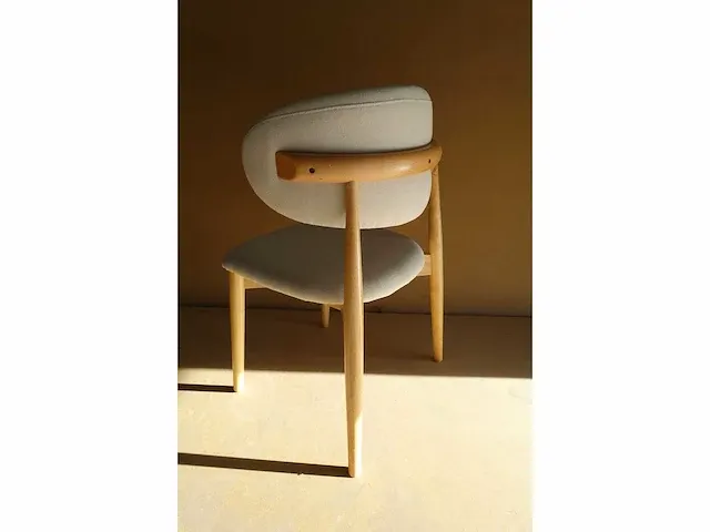 4x dianne naturel stoelen - afbeelding 3 van  4