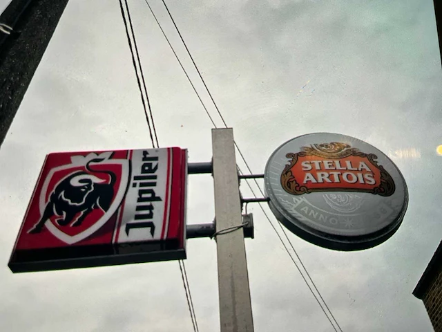 4x divers lichtreclame jupiler+stella artois - afbeelding 3 van  3
