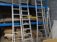 4x diverse alu ladder - afbeelding 1 van  1