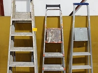 4x diverse alu ladder - afbeelding 1 van  1