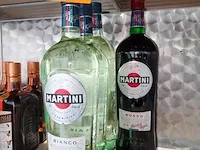 4x diverse flessen martini - afbeelding 1 van  1