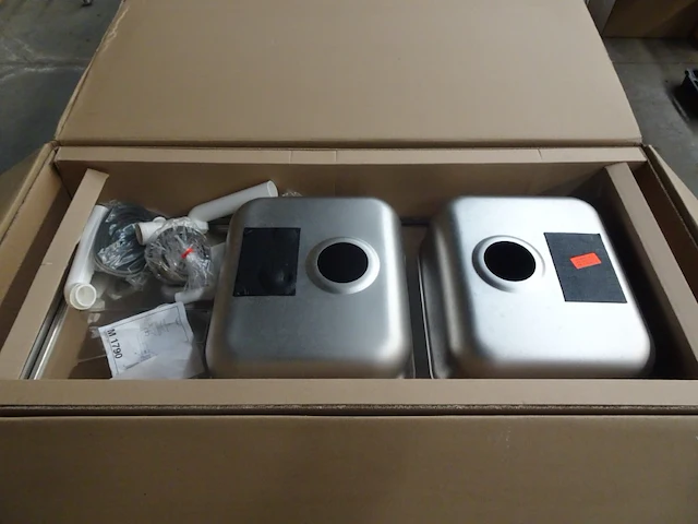 4x diverse inox spoelbak - afbeelding 4 van  8