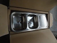 4x diverse inox spoelbak - afbeelding 8 van  8