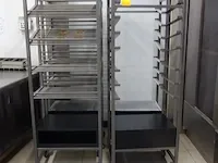 4x diverse metalen broodrekken - afbeelding 1 van  3
