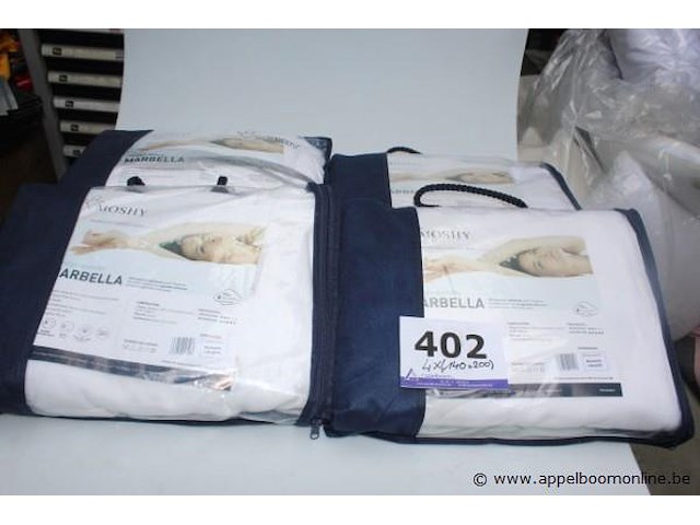4x donsdeken moshy, afm 140x200 - afbeelding 1 van  1