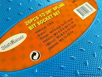 4x doppenset 1/2" - afbeelding 7 van  16