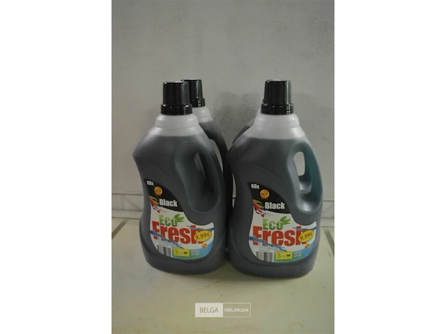4x eco fresh zwarte was - afbeelding 1 van  2