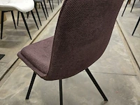 4x eetkamerstoel brink winered fabrics - afbeelding 4 van  5