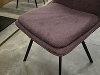 4x eetkamerstoel brink winered fabrics - afbeelding 3 van  5
