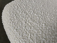 4x eetkamerstoel lottie white bouclé - afbeelding 4 van  5