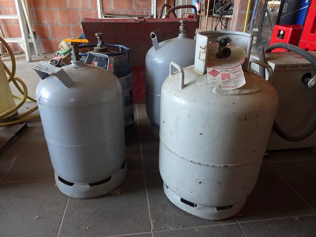 4x gasfles - afbeelding 1 van  2