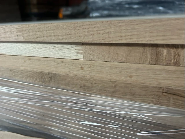 4x gelamelleerd eiken werkblad 20mm - afbeelding 2 van  4