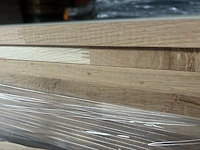 4x gelamelleerd eiken werkblad 20mm - afbeelding 2 van  4