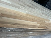 4x gelamelleerd eiken werkblad 20mm - afbeelding 3 van  4