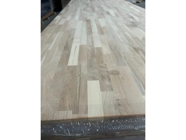 4x gelamelleerd eiken werkblad 20mm - afbeelding 4 van  4
