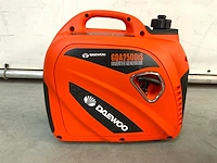 4x generator daewoo gda2500is benzine 2.2kva nieuw - afbeelding 1 van  1