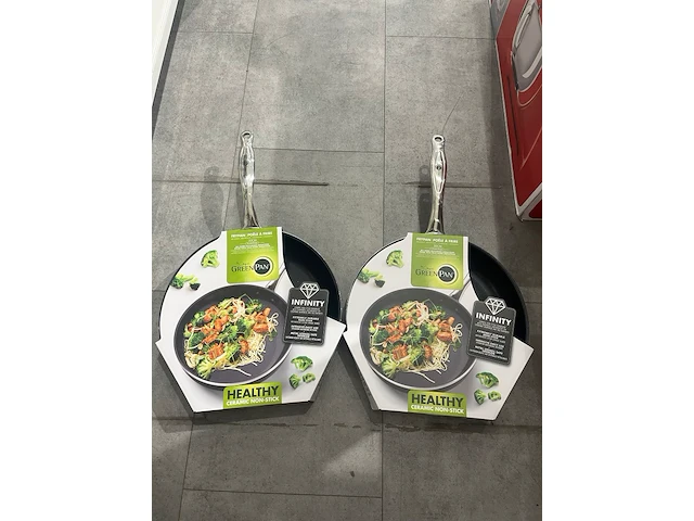 4x greenpan frypan 30cm - afbeelding 1 van  3