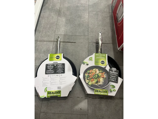 4x greenpan frypan 30cm - afbeelding 2 van  3