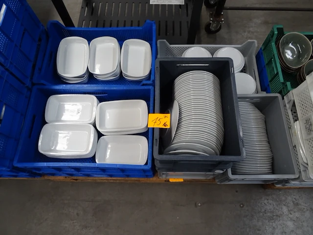 4x grijpbak borden - afbeelding 1 van  9