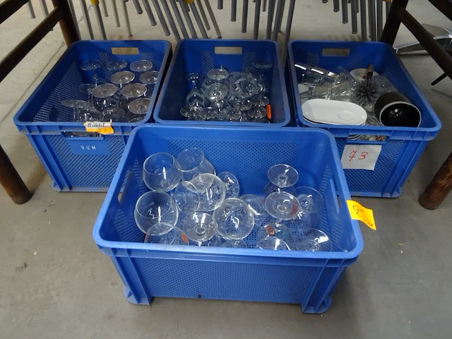 4x grijpbak glazen - afbeelding 1 van  7