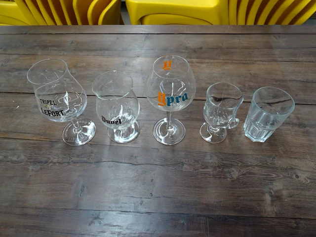 4x grijpbak glazen - afbeelding 2 van  7