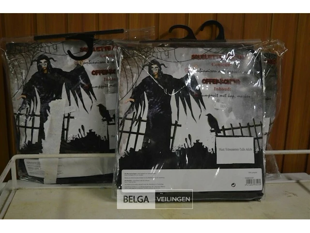 4x halloween pak voor volwassenen - afbeelding 1 van  5