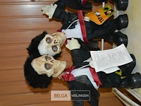 4x halloween skelet op batterijen - afbeelding 3 van  3