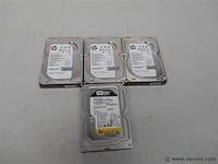 4x hd 500gb 3xhp 1xwd - afbeelding 1 van  1