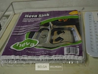 4x heva gootsteenmatjes - afbeelding 2 van  3