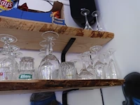 4x houten schap - afbeelding 4 van  6