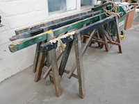 4x houten schraag - afbeelding 1 van  2