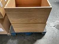 4x houten stand - afbeelding 3 van  3