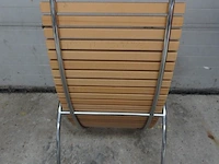 4x houten stoel - afbeelding 3 van  5