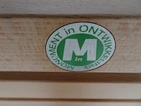 4x houten stoel - afbeelding 4 van  5