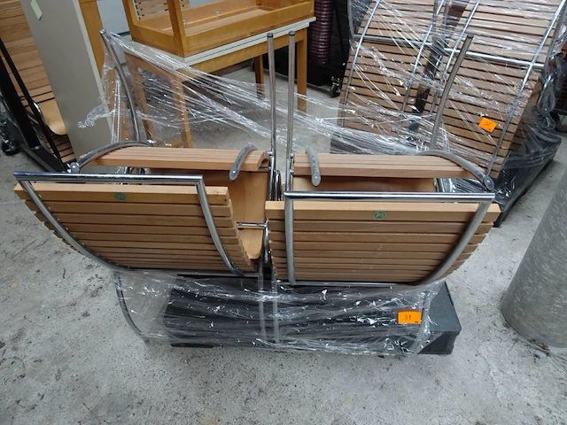 4x houten stoel - afbeelding 5 van  5