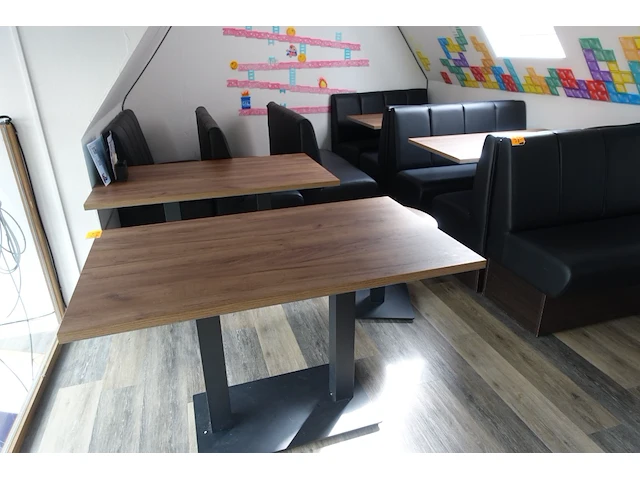 4x houten tafel - afbeelding 5 van  6
