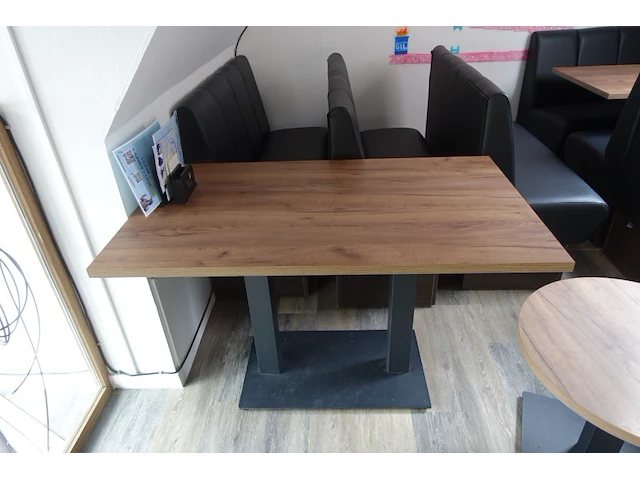 4x houten tafel - afbeelding 6 van  6